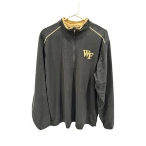 Antigua Wake‎ Forest Demon Deacons Pullover 1/4 Zip Shirt XL